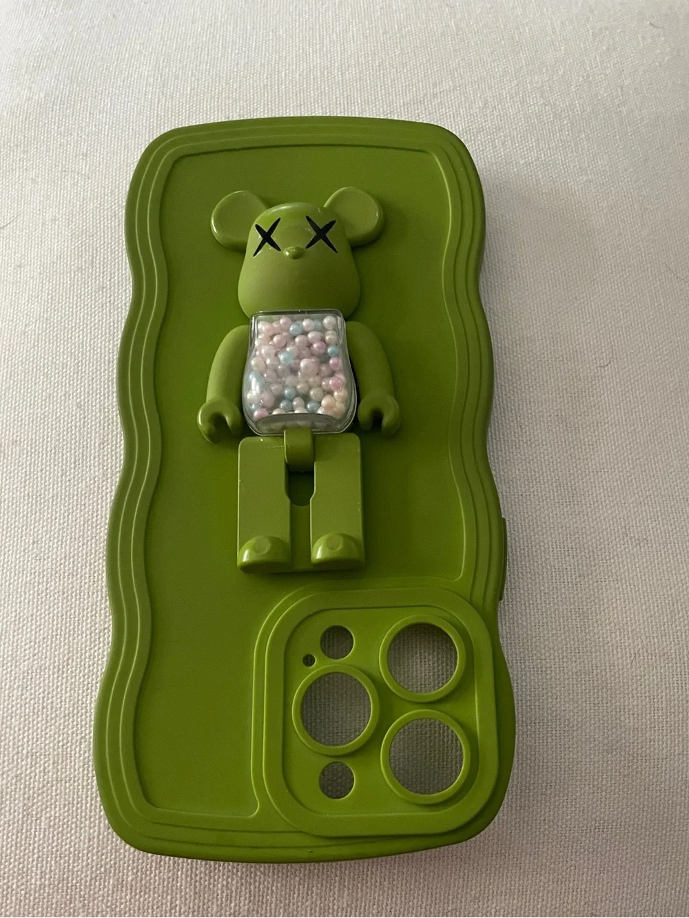 Green Bear Grip Phone Case for Cell Phones